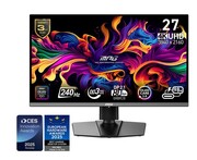 MSI Monitor MPG 272URX QD-OLED LED/UHD/FLAT/240Hz/26.5cala/Black UPMSI026XSMF002