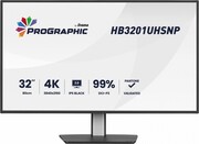IIYAMA Monitor 31.5 cala ProGraphic HB3201UHSNP-B1 4K,IPS BLACK 2.0,450cd,VESA USB-c dock(PD:96W),HDMI,DP,DAISY/CHAIN,4xUSB,RJ45,3000:1,sRGB:100%,DCI- UPIIY032XS01UB1