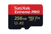 SanDisk Karta Extreme Pro microSDXC 256GB 200/140 MB/s A2 U3 SFSANMD256SQXCD
