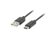 Lanberg Kabel USB CM - AM 2.0 1.8m czarny QC 3.0 AKLAGKU00000058