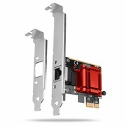 AXAGON PCEE-GIX Karta sieciowa PCIe 1x Gigabit Ethernet port (RJ-45), Intel i210AT, PXE, SP & LP AMAXNKPPCEEGIX1