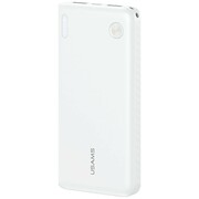 USAMS Powerbank PB83 10000mAh PD 2xUSB-A USB-C biały AZUSAUAPUSA1701