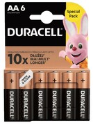 Duracell Bateria Basic AA/LR6 blister 6 sztuk AZDURUB6BAA0001