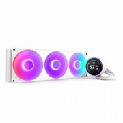 NZXT Chłodzenie wodne Kraken elite 420 RGB LCD białe AWNZXWPW0000061
