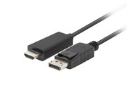 Lanberg Kabel DisplayPort (M) V1.1 -> HDMI (M) 1m czarny AKLAGVDDPH00005