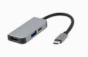 Gembird Hub USB-C PD HDMI USB 3.1 NUGEMUS3P000001