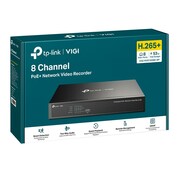 TP-LINK Rejestrator video VIGI NVR1008H-8P 8 Channel Video Record PoE+ MOTPLKAMPVHR005