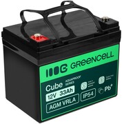 Green Cell Akumulator AGM VRLA 12V 33Ah IP54 AZGCEUAY12V33AJ
