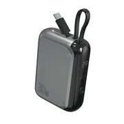4smarts Powerbank Pocket 30W 10000mAh wbudowany kabel USB-C 15cm AZFSMUAPKAT6964