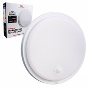 Maclean Lampa LED, IP65 czujnik PIR, MCE525 W 10W, 1000 lm, neutral white 4000 K LIMCLWLMMCE525W
