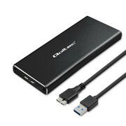 Qoltec Obudowa | kieszeń do dysków SSD M.2 SATA | NGFF | USB 3.0 AIQOLK000051854