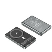 AWEI Powerbank PA-31 MagSafe 10000mAh indukcyjny szary AZAWEUAPAWE0282