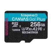 Kingston microSD Canvas Go Plus 256GB 170/90MB/S U3 SDCG3/256GB - zdjęcie 1