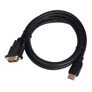 TB Kabel HDMI - DVI 1.8m DVI 24+1, pozłacany AKTBXVH1PDVI18B
