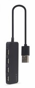 Gembird HUB USB 2.0 4-porty, czarny NUGEMUS4P000030