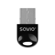 Savio Adapter komputerowy USB Bluetooth 5.3 + EDR Dual Mode, 3 Mb/s, zasięg 20m, BT-060 AISAOASAVIBT060