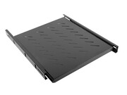 Lanberg Półka do szaf 19'' 800mm 1U 465x550mm czarna NULAGR000000011
