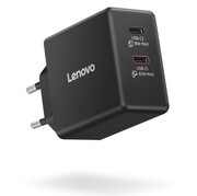 Lenovo Ładowarka Dual USB-C 65W GaN 40AW065BEU AZLNVNZ65W00026