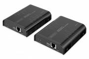 Digitus Przedłużacz (extender) po skrętce kat.6 HDMI 4K/60Hz z KVM USB 2.0 przez IP 1G lub do 120m/200m, max. 253 odbiorniki, ekran dotykowy - zestaw AVASSVE00000065
