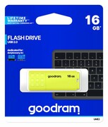 GOODRAM Pendrive UME2 16GB USB 2.0 Żółty SGGOD2G16UME2Y0