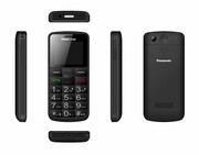 Panasonic Telefon komórkowy dla seniora KX-TU110 czarny TEPANK000000005