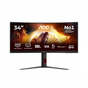 AOC Monitor 34 cale CU34G4CA VA Curved 180Hz HDMIx2 DP UPAOC034XS00021