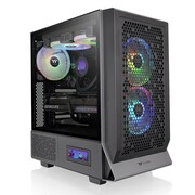 Thermaltake Obudowa Ceres 300 TG ARGBx2 Tempered Glass -Black KOTTKOD0CERES30