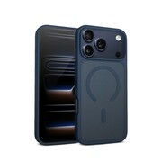 CRONG Etui Hybrid Matte Magnetic Etui MagSafe iPhone 17 Pro Max Granatowe AOCOGTFMM1769PN