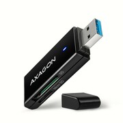 AXAGON CRE-S2N Czytnik zewnętrzny kart USB-A 3. 2 GEN 1, 2-gniazda lun SD/microSD, UHS-I AIAXNACRES2N001