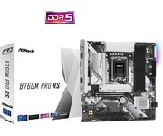 ASRock Płyta główna B760M Pro RS s1700 4DDR5 DP/HDMI mATX KBASRIIEB760U07