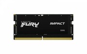 Kingston Pamięć DDR5 SODIMM Fury Impact 16GB(1*16GB)/6400 CL38 SBKIN501664BI10