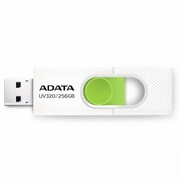 Adata Pendrive UV320 256GB USB3.2 biało-zielony SGADA3256UV320W
