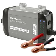 Qoltec Inteligentna ładowarka Monolith do akumulatorów LiFePO4 AGM GEL SLA | 10A | 24V AZQOLUAY0051952