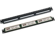 Q-LANTEC Patchpanel UTP kat.6 19 cali 1U 24xRJ45 LSA NUAICPP24PKU611