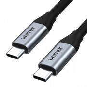 Unitek Kabel USB-C - USB-C PD, 10Gbps, 4K60Hz, 1m, M/M; C14082ABK AKUNIKU00000052