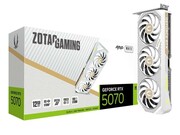 ZOTAC Karta graficzna GeForce RTX 5070 AMP 12GB GDDR7 192bit 3DP/HDMI biała KGZOTN507488001
