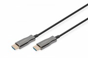 Digitus Kabel połączeniowy hybrydowy AOC HDMI 2.0 Premium HighSpeed 4K/60Hz UHD HDMI A/HDMI A M/M 10m Czarny AKASSVH00000044