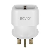 Savio Adapter podróżny, gniazdo EU - wtyk UK AP-04 ALSAOAGAP04
