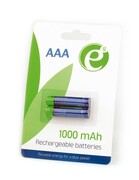 Gembird Akumulator Ni-MH AAA 1000 mAh/2pak/blister AZGEMUB30000000