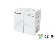 Lanberg Kabel UTP Kat.5e drut LCU5-12CU-0305-BK czarny AKLAGKS5UTP0015