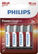 Philips Baterie Power Alkaline AA 4szt. blister AZPHIUB6LR6P4B1
