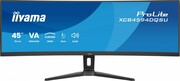 IIYAMA Monitor ProLite 44.5 cala XCB4594DQSU-B1 ,VA,DQHD,2xDP,2xHDMI,1500R,32:9, 450 cd/m2, 3000:1, USB HUB x4 (2x Type-A, 2x Type-C), 2 x 3W UPIIY045XS94DQU