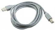 Gembird Kabel USB 2.0 typu AB AM-BM 1.8m szary AKGEM001001