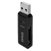 Savio Czytnik kart SD, USB 2.0, 480 Mbps, AK-63 AMSAOCUSAVIAK63