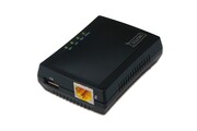 Digitus Wielofunkcyjny serwer wydruku/Print server 1xUSB 2.0 Hub sieciowy, NAS, 1x RJ45, LAN 10/100Mbps NUASS013020