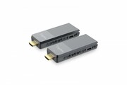 Digitus Przedłużacz / Extender HDMI bezprzewodowy do 100/150m | UHD 4K@60Hz | Audio (Zestaw) AVASSVE00000055