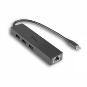 i-tec USB-C Slim 3-port HUB z adapterem Gigabit Ethernet NUITCUS3P000005