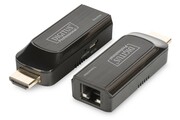 Digitus Mini Przedłużacz/Extender HDMI do 50m po skrętce Cat.6/7, 1080p 60Hz FHD, HDCP 1.2, z audio (zestaw) AVASSVE00000019