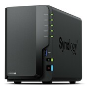Synology Serwer NAS DS225+ 2x0HDD J4125 2GB DDR4 1xGbE 1x2,5GbE 3Y NBSYNNT02DS2250