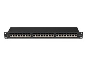 Lanberg Patchpanel 24 port 1U KAT6A EK. PPSA-1024-B Czarny NULAGOR00000052
